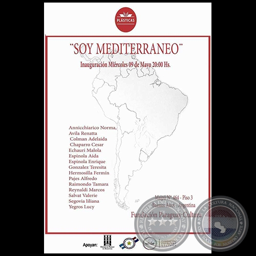 Soy Mediterraneo - Exposicin Colectiva - Mircoles, 09 de Mayo de 2018